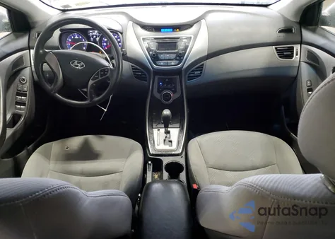 2013 Hyundai Elantra Gls from USA, damaged, VIN 5NPDH4AE6DH415604